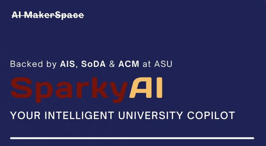 SparkyAI project logo and tagline